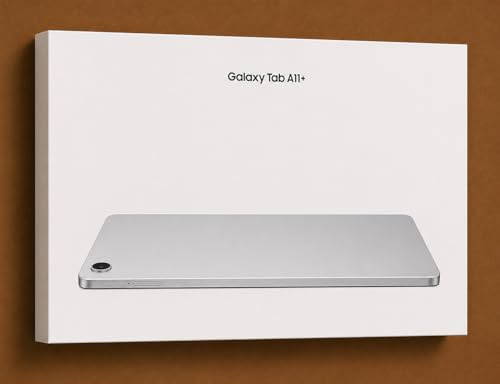 Samsung Galaxy Tab A11+, Tablet Android, WiFi, 8GB RAM, 256GB, 11.0 90Hz Display, Silver [Versione Italiana]
