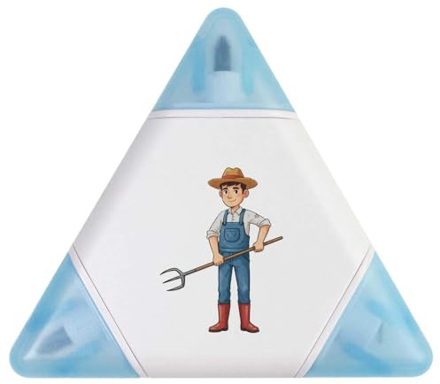 Azeeda 'Farmer with Pitchfork' Compact DIY Multi Tool (TI00043283)