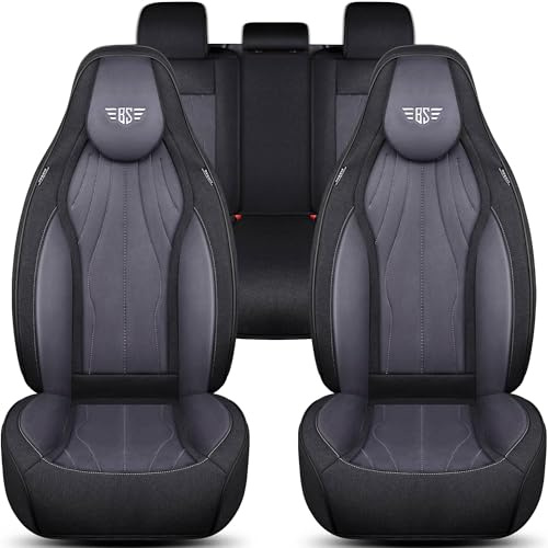 Schonbezüge Sitzbezüge Komplettset für Audi A3 8P Bj 2003-13 in Schwarz/Grau FL2