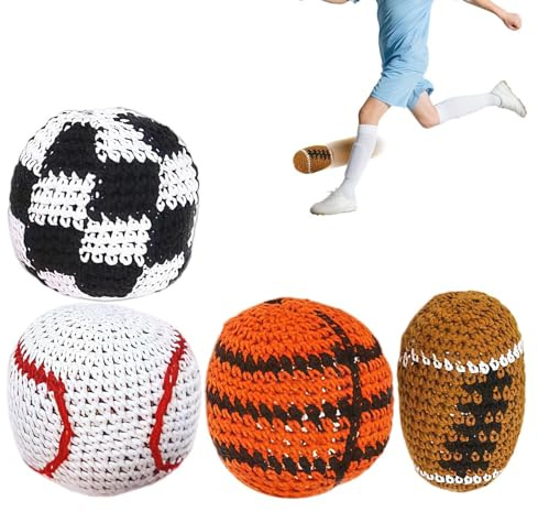 Roliga Footbag-bollar - Portabelt kast- och -spel,Färgglada Jongleringskastpåsar - för både vuxna och barn nybörjare familjesammankomster bakgård innergård gräsmatta park lekplats
