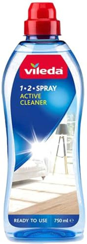 Vileda 133091 1-2 Spray Aktiv-Reiniger,2er Pack (2x750ml) - EU / UK