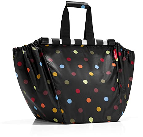 reisenthel easyshoppingbag - Vielseitiger Shopper - Im praktischen Design zum Zusammenrollen, Farbe:dots
