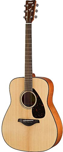 YAMAHA FG800 Solid Top Acoustic Guitar,Natural,Guitar Only