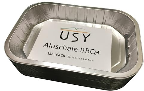 usy Aluschale BBQ+ passend für div. Weber Grills (25er Set)