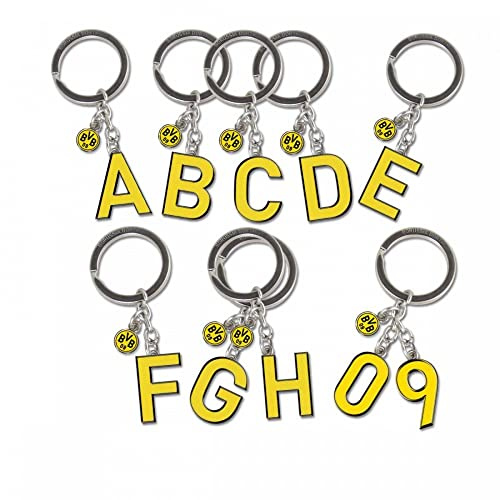 Dortmund Borussia Schlüsselanhänger Buchstaben A-Z / 09 Anhänger BVB 09