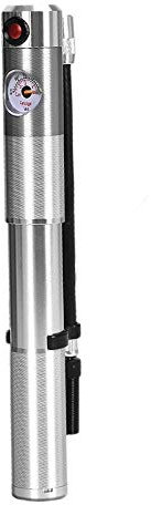 Fahrradpumpe 210PSI bewegliche Minifahrradpumpe mit Luftdruckmesser Pumpenhandluftpumpe Kugel-Gummireifen