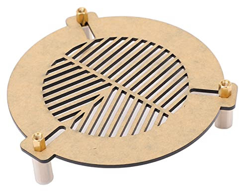 Bahtinov Mask Fokussiermaske für Teleskope, Acryl-Pinpoint-Teleskop-Fokussiermaske für Tubus-Außendurchmesser von 60 Mm Bis 90 Mm, mit 3 Stabilen Metallpfosten