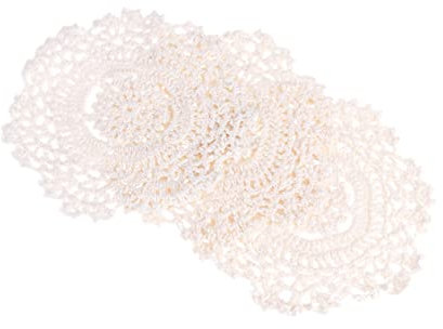 BESTonZON 10stücke Handgemachte Lace Untersetzer Rutschfestes Pad Für Getränke Vintage Tischschutz Für Gemütliche Dekoration Und Praktischen Einsatz