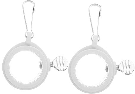 BESPORTBLE 2pcs Rotating Flag Pole Rings Swivel Collar Flagpole Accessories for Outdoor Camping Home Garden Use Diameter