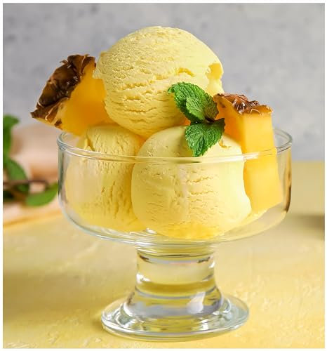 Topkapi 41016 Barcelona - Eisbecher, Eiskaffeebecher, Eis, Milch Shake, Dessertbecher, Obstbecher, ~265 ml, 6 Stück