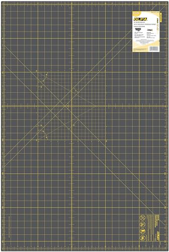 OLFA Doppelseitige, selbstheilende Drehmatte, 61 x 91 cm, Schwul