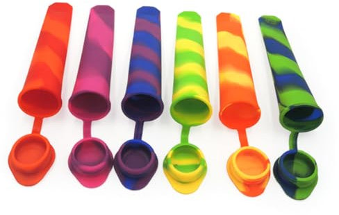IMIKEYA 6piezas Moldes De Para Helados Tubos De Multifuncionales De Alimenticio Para Verano Diversión Familiar
