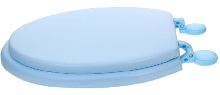 Angoily Siège Design de Toilette en Épaisse de Mousse pour de Bain Salle Support Coussin Classique Renforcé de 12-16 Cm Confort Stable Adapté aux Trous