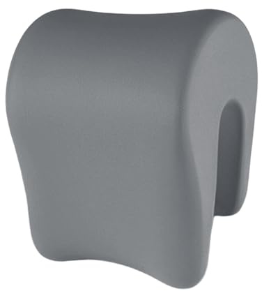 perfk Schreibtischkissen zum Nickerchen, Nackenstütze für den Bürostuhl, Mittagspause, multifunktionales Memory Foam-Schreibtisch-Schlafkissen für unterwegs, Dunkelgrau