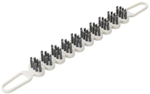 VICASKY Gebogene Reinigungsbürste für Ecken und Spalten Harte Borsten Ergonomisch Vielseitig für Badezimmer Küche Haushaltsgeräte Effiziente Schwer Zugänglicher Stellen