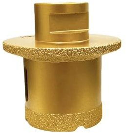 Effizienter Kernbohrer für M14, 4045 mm Spülenbohrwerkzeug, für nasse und trockene Anwendungen (50 mm)