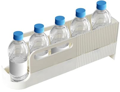 Generisk flaskhållare för kylskåpet | förvarings- och presentationsdisplay | dryckesdispenser för kylskåp, för köksskåp, hemmabar och flaskor öl vin, juice och vatten