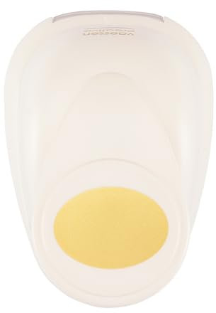 Vaessen Creative Perforadora de Papel, Oval, Talla M, Para Proyectos DIY, Scrapbooking, Creación de Tarjetas y Más