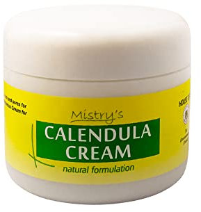 Mistry's Calendula Cream 50g - Calms & Hydrates, Muti-Purpose Skin Cream for Healing Cuts, Sores and Treating Rough Skin - Additive Free, Vegan,