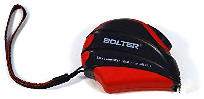 Rollbandmaß Maßband Bandmaß 5m x 19mm BOLTER Selbstverriegelnd