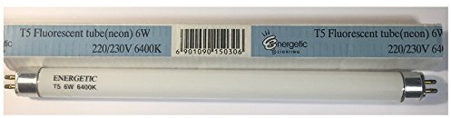 Energetic Lighting EL6W6400K - Tubo T5 Mini Fluorescent G5 6W 6400K 220/230V L = 210mm