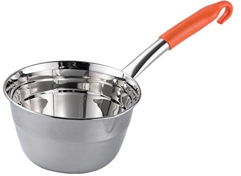 Liudan Schöpfkelle/Suppenkelle - Edelstahl, Orange, Klassisch, 1.25L, 1 Stück