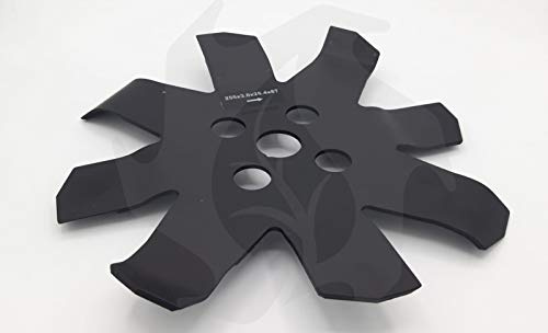 Testina disco lama coltello per decespugliatore macinone per rovi canne sterpaglie polverizzazione rovi