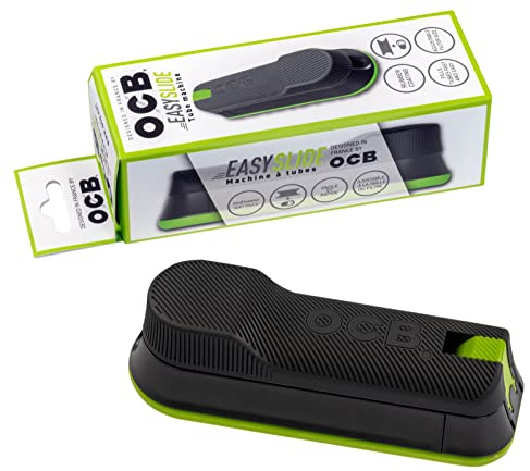 OCB Easy Slide Big/Small Tube Micromatic Duo Filterhülsen Stopfmaschine Verstellbar Stopfer Zigarettenstopfer (OCB Easy Slide Small)