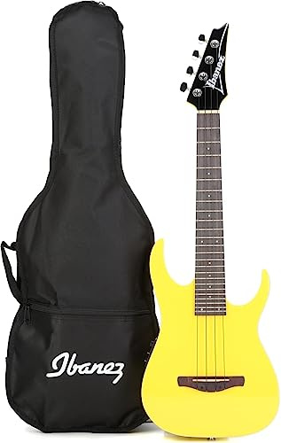 Ibanez URGT100SUY RG Elektrische Tenor-Ukulele, Sonnengelb