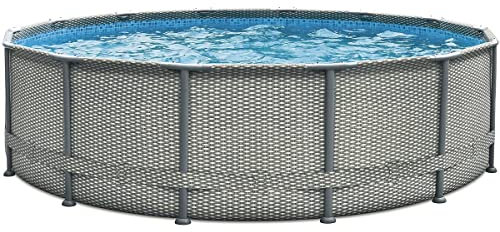 Piscine Tubulaire Elite Liner imprimé - Ø 4.88 x 1.22 m - avec Filtration