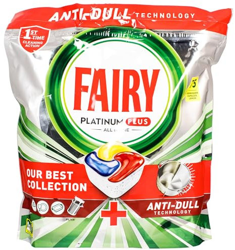 Fairy Platinum PLUS All in One Lemon Geschirrspültabs 75 Tabs (1)