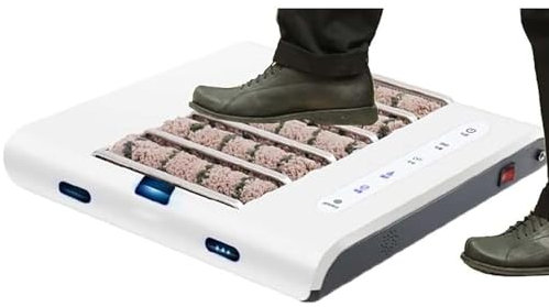 Hydravex Machine Automatique de Nettoyage de Semelles de Chaussures, Machine de brossage à l'eau pour Semelles de Bottes/Chaussures intelligentes, cireuse de Chaussures électrique à Induction