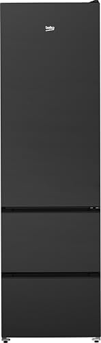Beko HarvestFresh™ 60/40 Fridge Freezer - Black - E Rated