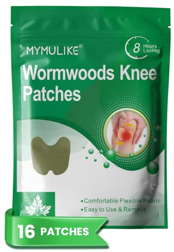 MYMULIKE Lot de 16 patchs chauffants pour soulager la douleur à action rapide et soulagement durable des douleurs musculaires pour genoux, dos, cou, épaules