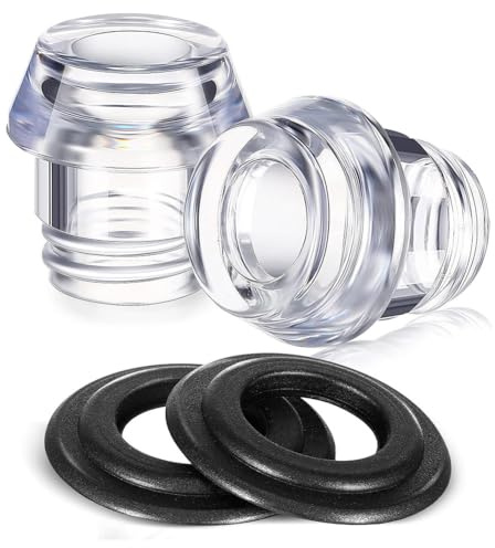 Vkyipg 2 Sets Percolator Parts Top and Washer Ring for FarberwareYosemite Coffee Percolators Replacement Coffee Pot Filters
