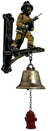 Retro Gusseisen Abendessen Glocke, Outdoor Türklingel, Hof Garten Dekorative Glocke Feuerwehr Türklingel Für Wand Und Eingangstür Im Innen Und Außenbereich