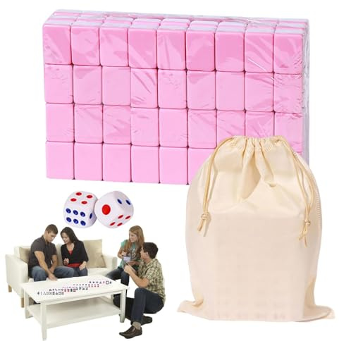 Nevalerra Mahjong Tiles - Gioco da tavolo tradizionale cinese in miniatura da viaggio con borsa grande | Playset Festival con Parole per il Libero 144 Piastrelle in Resina Melaminica Mahjong Pla