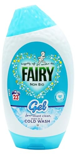 Fairy Laundry Detergent Gel 759ml – 23 Washes, Gentle on Sensitive Skin, Powerful Everyday Cleaning