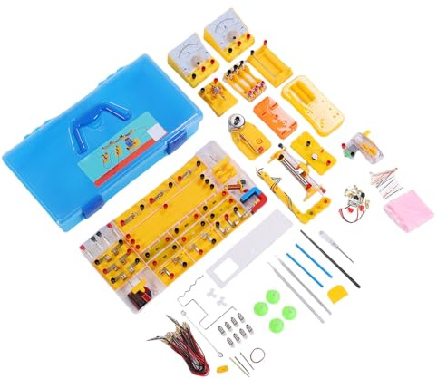 Ejoyous Kit di Esperimenti di Fisica, Include un Set di Esperimenti Circuito Elettrico e Magnetismo per gli Studenti delle Scuole Superiori Che Imparano le Scienze