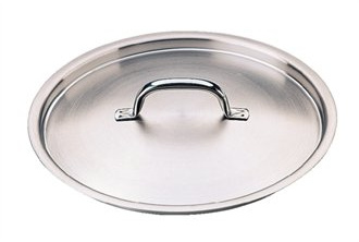Nextday Catering M952 Vogue Stainless Steel Lid, 320 mm Diameter, White