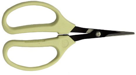 ARS SS-320BM Cultivation Scissors, Angled Carbon Tool Steel