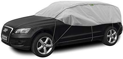 Winter SUV Schutzplane Sonnenplane Schutz vor Sonne und Frost geeignet für Skoda Kodiaq ab 2017 Halbgarage