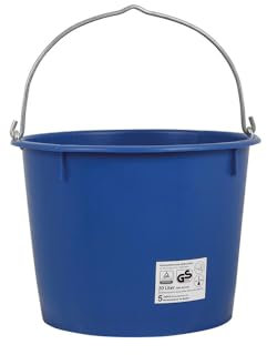 Secchio da costruzione, Secchio Plastica, Secchiello, 20 l, colore blu, speciale