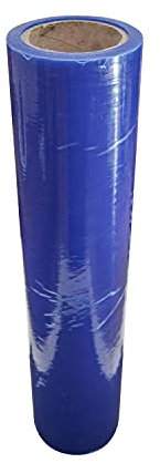 Scorprotect® Glasschutzfolie Abdeckfolie Schutzfolie Selbstklebend für Glas Fenster & Spiegel (50 cm x 100 m, Blau)