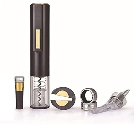 NCRD Abre de Vino eléctrico con Cortador de lámina, Herramientas multifunción Regalos Automático Vino Vino Vierte Vacío Tapón de vacío Rod Removedor de Corcho