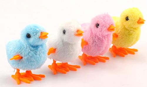 4 Pulcino pasqua peluche，pulcino pasqua，pulcino di pasqua la festa di pasqua favori di pasqua cestino caccia aula premio di compleanno per bambini regali del partito favori di forniture colore