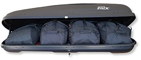 KJUST Dachbox Taschen Set 4stk kompatibel mit HAPRO TRAXER 6.6