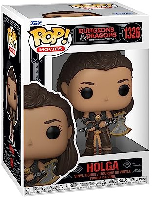 Funko POP! Movies: Dungeons & Dragons (D&D) - Holga | Offizielles Gaming Merch - Vinyl Sammelfigur als Regal Deko - Geschenkidee zum Geburtstag für Fans und Sammler
