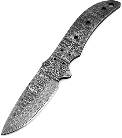 Damast Klinge Handgeschmiedete Damast Rohling Damascus blank blade 6070EA