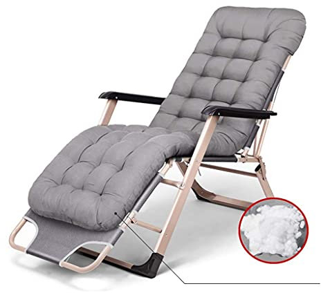 Zero Gravity Chairs, Lounger Deck Chairs, Folding Reclining Chairs, Beach Chairs, Sun Lounger, Super Width 55 cm, Beach Patio Garden Camping (Color : 5)